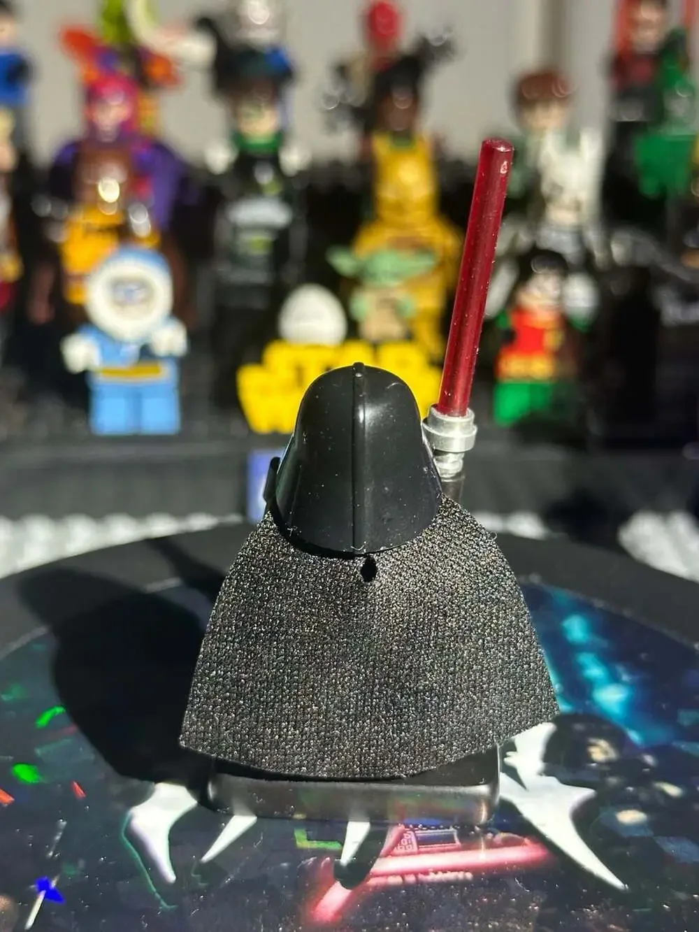 LEGO Star Wars Darth Vader Minifigure with Printed Arms and Spongy Cape (SW1249)